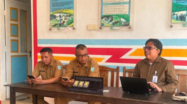 BSI KCP Jemaja Sosialisasikan Produk Tabungan Emas dan Cicil Emas di Kecamatan Jemaja Timur